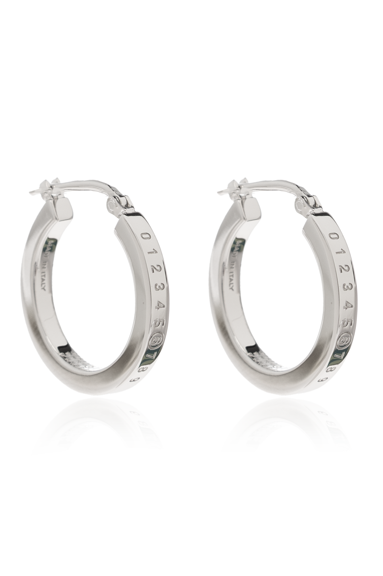 MM6 Maison Margiela Earrings with engraved logo | Men's | Vitkac